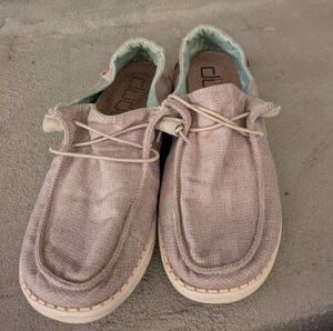 Hey Dude - Wendy Chambray - Size 8